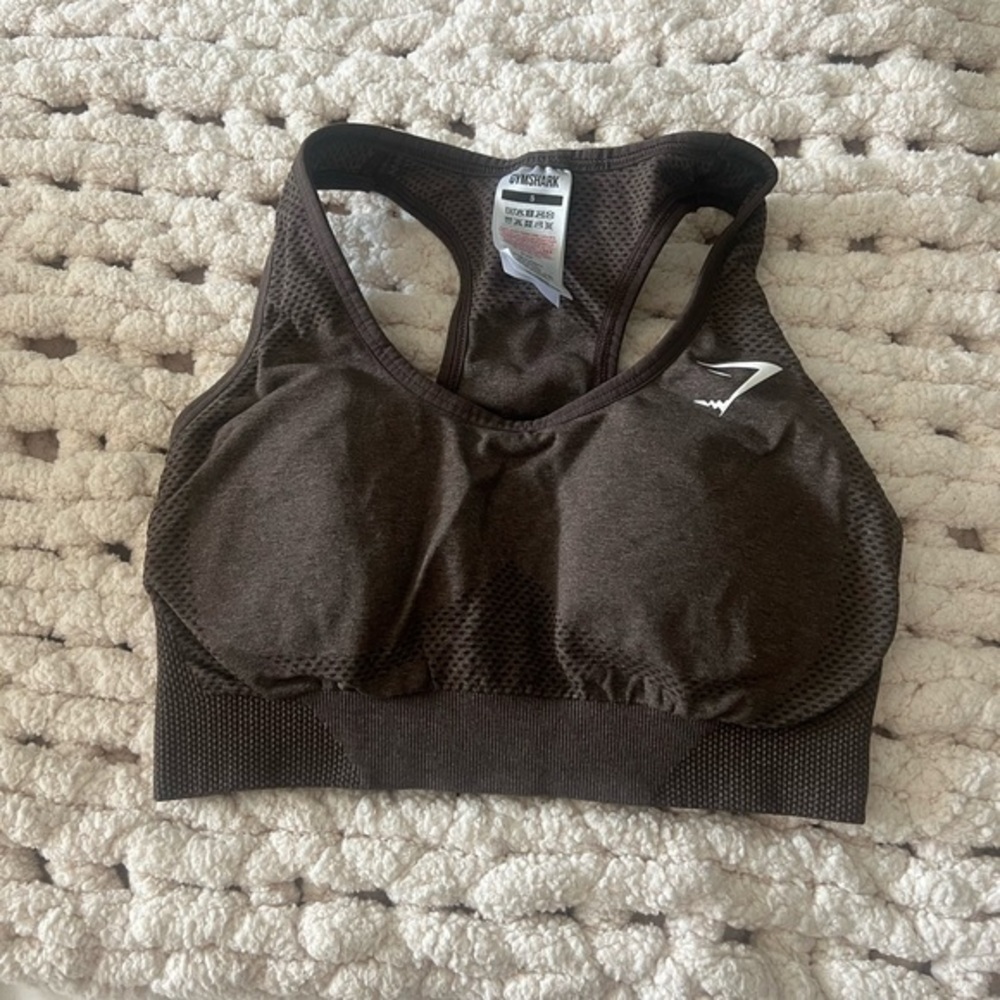 Gymshark brown sports bra